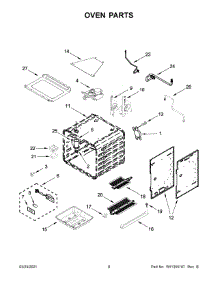 Oven Parts parts for Jenn-Air Range JGRP430HL00 from AppliancePartsPros.com
