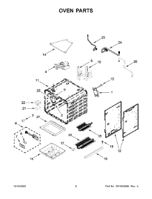 Oven Parts parts for Jenn-Air Gas Range JGRP430HM05 from AppliancePartsPros.com