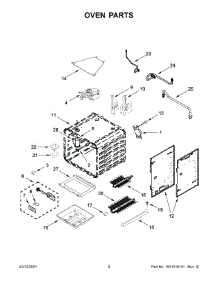 Oven Parts parts for Jenn-Air Gas Range JGRP436HM01 from AppliancePartsPros.com