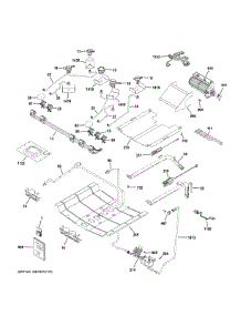 Gas & Burner Parts parts for Ge Gas Range JGS760DEL3WW from AppliancePartsPros.com