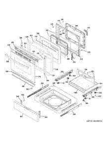 Door & Drawer Parts parts for Ge Gas Range JGSS61SP1SS from AppliancePartsPros.com