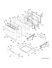 Door & Drawer Parts parts for Ge Gas Range JGSS66SEL4SS from AppliancePartsPros.com