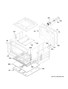 Lower Oven parts for Ge Gas Range JGSS86SP1SS from AppliancePartsPros.com