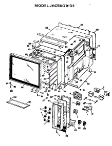 Microwave parts for Ge Range/Microwave Combo JHC56G*D1 from AppliancePartsPros.com