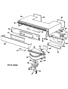Vent Assembly parts for Ge Electric Range JHP56*D1 from AppliancePartsPros.com