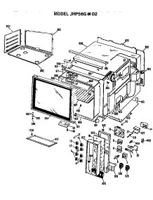 Microwave parts for Ge Range/Microwave Combo JHP56G*D2 from AppliancePartsPros.com