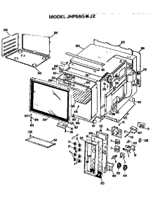Upper Oven parts for Ge Range/Microwave Combo JHP56G*J2 from AppliancePartsPros.com