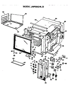 Upper Oven parts for Ge Range/Microwave Combo JHP56G*J3 from AppliancePartsPros.com