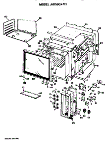 Upper Oven parts for Ge Range/Microwave Combo JHP56G*M1 from AppliancePartsPros.com