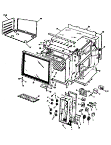 Microwave parts for Ge Electric Range JHP56G*V6 from AppliancePartsPros.com
