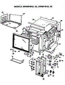 Upper Oven parts for Ge Range/Microwave Combo JHP56N*K3 from AppliancePartsPros.com