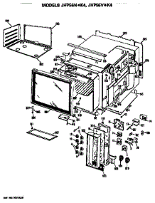 Upper Oven parts for Ge Range/Microwave Combo JHP56N*K4 from AppliancePartsPros.com