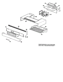 Hood / Exhaust parts for Ge Range/Microwave Combo JHP56V*K1 from AppliancePartsPros.com