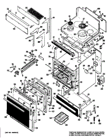 Oven parts for Ge Electric Range JHP60G*02 from AppliancePartsPros.com