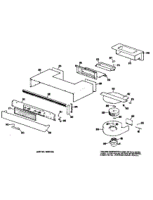 Rangehood parts for Ge Electric Range JHP61G*H2 from AppliancePartsPros.com