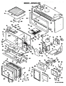 Microwave parts for Ge Range/Microwave Combo JHP62G*M1 from AppliancePartsPros.com