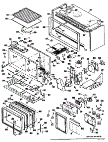 Microwave parts for Ge Electric Range JHP62V*K1 from AppliancePartsPros.com