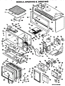 Microwave parts for Ge Range/Microwave Combo JHP62V*K5 from AppliancePartsPros.com