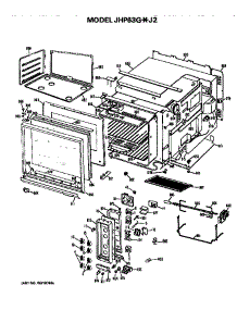 Upper Oven parts for Ge Range/Microwave Combo JHP63G*J2 from AppliancePartsPros.com