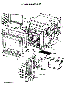 Upper Oven parts for Ge Range/Microwave Combo JHP63G*J3 from AppliancePartsPros.com