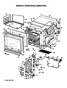 Upper Oven parts for Ge Range/Microwave Combo JHP63V*K5 from AppliancePartsPros.com