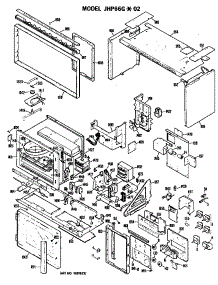 Oven parts for Ge Electric Range JHP66G*02 from AppliancePartsPros.com
