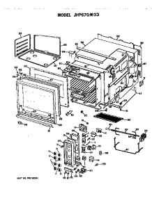 Upper Oven parts for Ge Range/Microwave Combo JHP67G*D3 from AppliancePartsPros.com