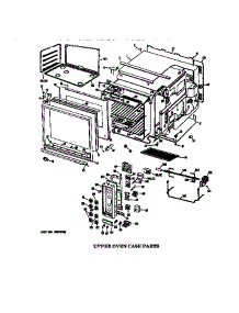 Upper Oven Case Parts parts for Ge Electric Range JHP67G*V5 from AppliancePartsPros.com