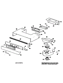 Rangehood parts for Ge Electric Range JHP69G*H2 from AppliancePartsPros.com