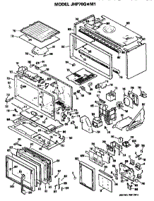 Microwave parts for Ge Range/Microwave Combo JHP70G*M1 from AppliancePartsPros.com