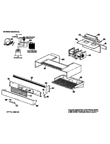 Wiring Material parts for Ge Electric Range JHP70N*K1 from AppliancePartsPros.com