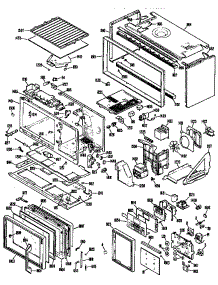 Microwave parts for Ge Electric Range JHP70N*K1 from AppliancePartsPros.com
