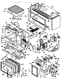 Microwave parts for Ge Electric Range JHP70V*K4 from AppliancePartsPros.com