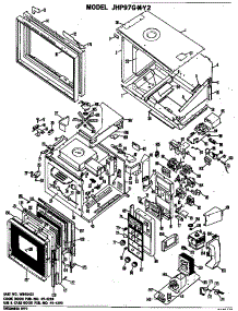 Microwave parts for Ge Electric Range JHP97G*Y2 from AppliancePartsPros.com