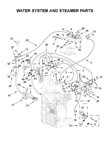Water System And Steamer Parts parts for Jenn-Air Coffee Maker JJB6424HM0 from AppliancePartsPros.com