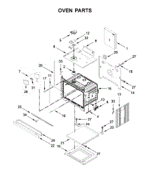 Oven Parts parts for Jenn-Air Electric Wall Oven JJW2427DS02 from AppliancePartsPros.com