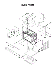 Oven Parts parts for Jenn-Air Electric Wall Oven JJW2427DS03 from AppliancePartsPros.com