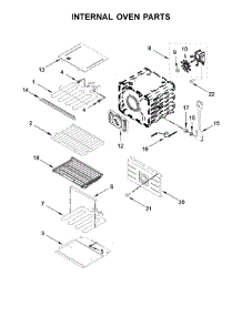 Internal Oven Parts parts for Jenn-Air Electric Wall Oven JJW2430DB02 from AppliancePartsPros.com