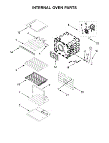 Internal Oven Parts parts for Jenn-Air Electric Wall Oven JJW2430DP02 from AppliancePartsPros.com