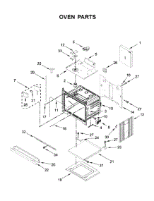 Oven Parts parts for Jenn-Air Electric Wall Oven JJW2430IL00 from AppliancePartsPros.com