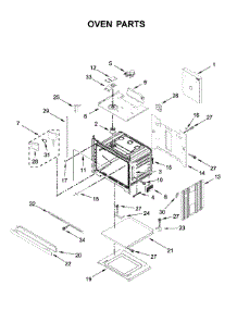 Oven Parts parts for Jenn-Air Electric Wall Oven JJW2430IM00 from AppliancePartsPros.com