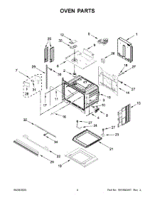Oven Parts parts for Jenn-Air Electric Wall Oven JJW2430LL01 from AppliancePartsPros.com