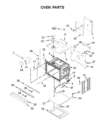 Oven Parts parts for Jenn-Air Electric Wall Oven JJW2727DS02 from AppliancePartsPros.com