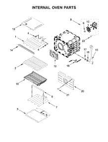 Internal Oven Parts parts for Jenn-Air Electric Wall Oven JJW2727DS02 from AppliancePartsPros.com