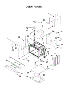 Oven Parts parts for Jenn-Air Electric Wall Oven JJW2727DS03 from AppliancePartsPros.com