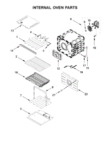 Internal Oven Parts parts for Jenn-Air Electric Wall Oven JJW2730DS02 from AppliancePartsPros.com