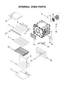 Internal Oven Parts parts for Jenn-Air Electric Wall Oven JJW2730DS03 from AppliancePartsPros.com