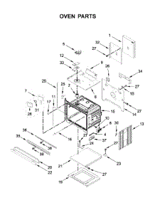 Oven Parts parts for Jenn-Air Electric Wall Oven JJW2827DS03 from AppliancePartsPros.com