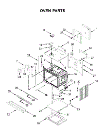 Oven Parts parts for Jenn-Air Electric Wall Oven JJW2830DP03 from AppliancePartsPros.com