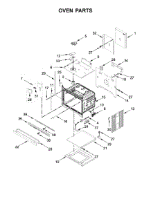 Oven Parts parts for Jenn-Air Electric Wall Oven JJW2830DS02 from AppliancePartsPros.com